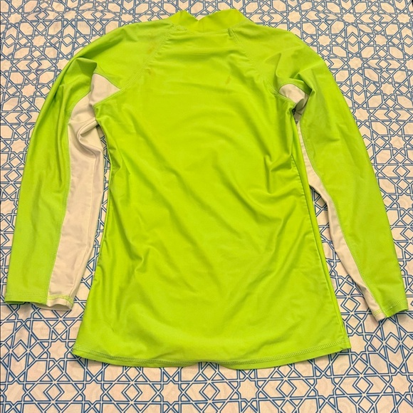 Aloha Surf Neon Green Rash Guard - Picture 8 of 12